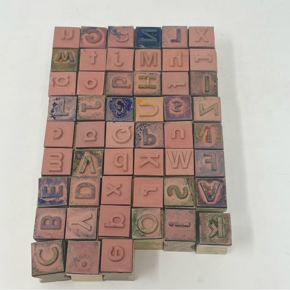 Several individual wooden stamps - Picture 4 of 6